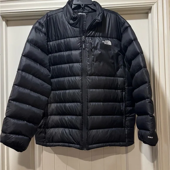 The North Face Men's Black Puffer Jacket 550 - Picture 1 of 5